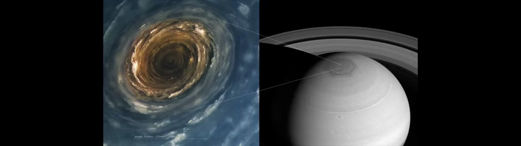 Uncovering The Secrets Of Saturn's Poles Hexagon And Giant Hurricanes