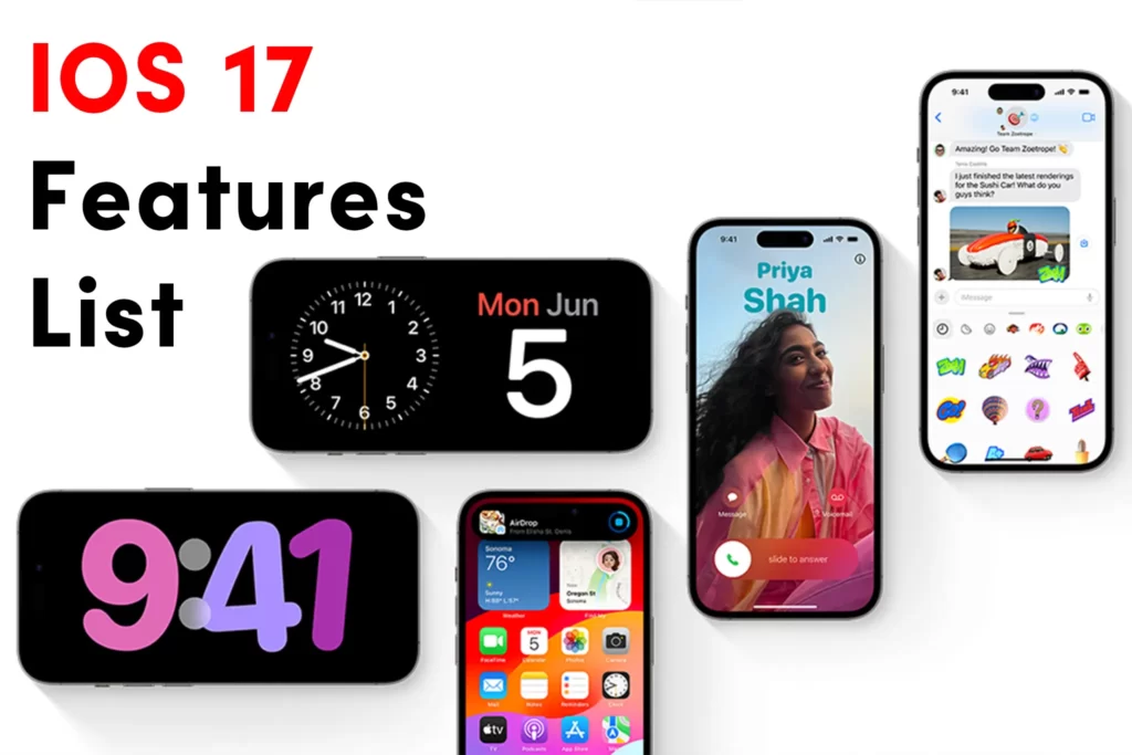 iOS 17 Features